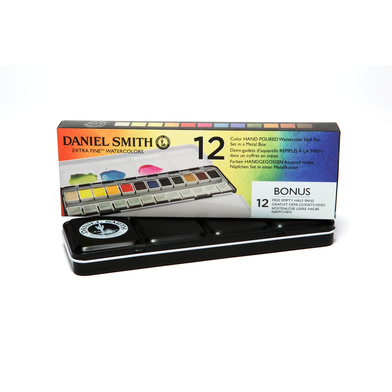 Daniel Smith Extra Fine™ 12 Half Pan Watercolour Set